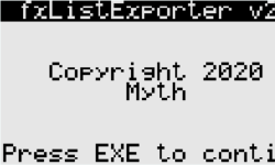 Featured image of post fxListExporter v2.0 | 将fx-9860系列内置LIST用CSV文件或二维码导出
